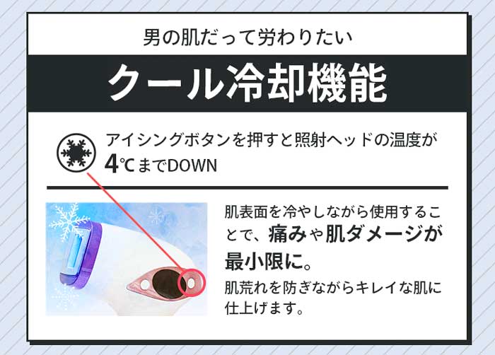 クール冷却機能
